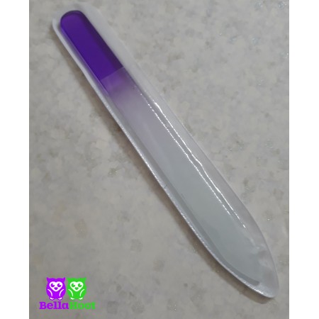 Glass Nail File - Purple